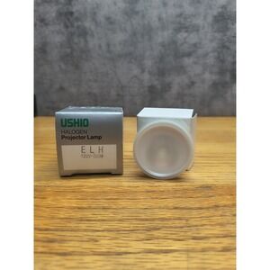 ELH 12v-30W USHIO HALOGEN Projector Lamp/Bulb NOS, Japan